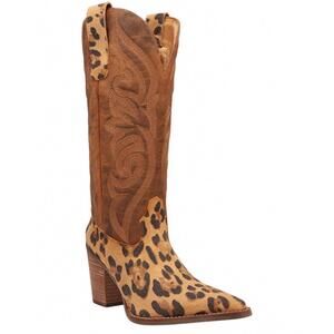 NEW DAN POST. women's hensley boot - medium in leopard